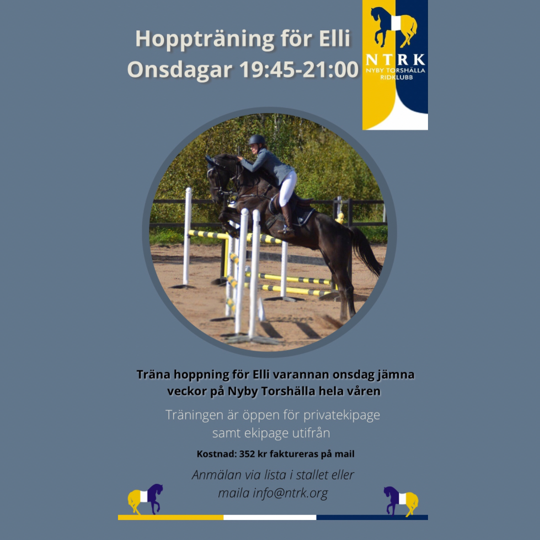 Hoppträning Elli