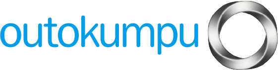 Basic logo_ Horizontal Blue Outokumpo