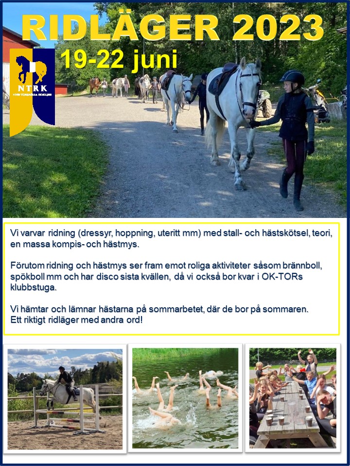 Ridläger 2023 sid 1