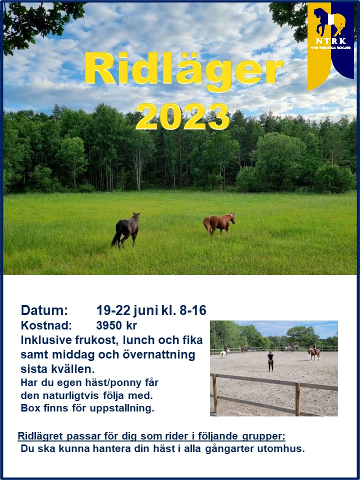 Ridläger 2023 sid 2