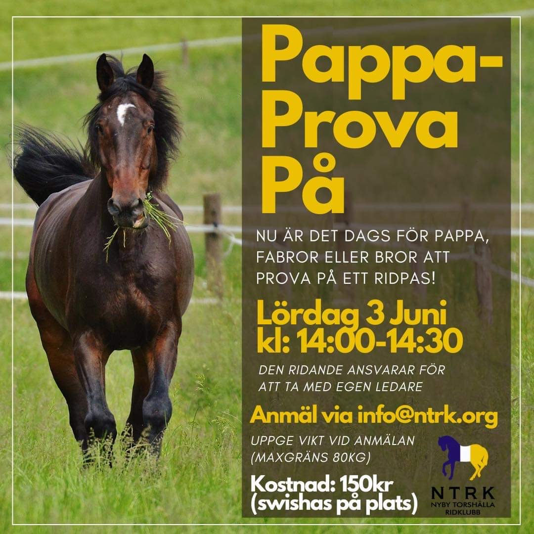 Pappa prova på