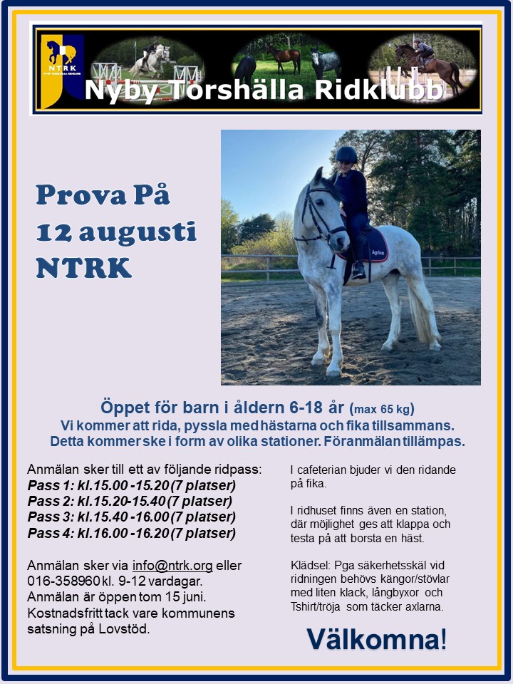 Prova på dag 12 aug-23
