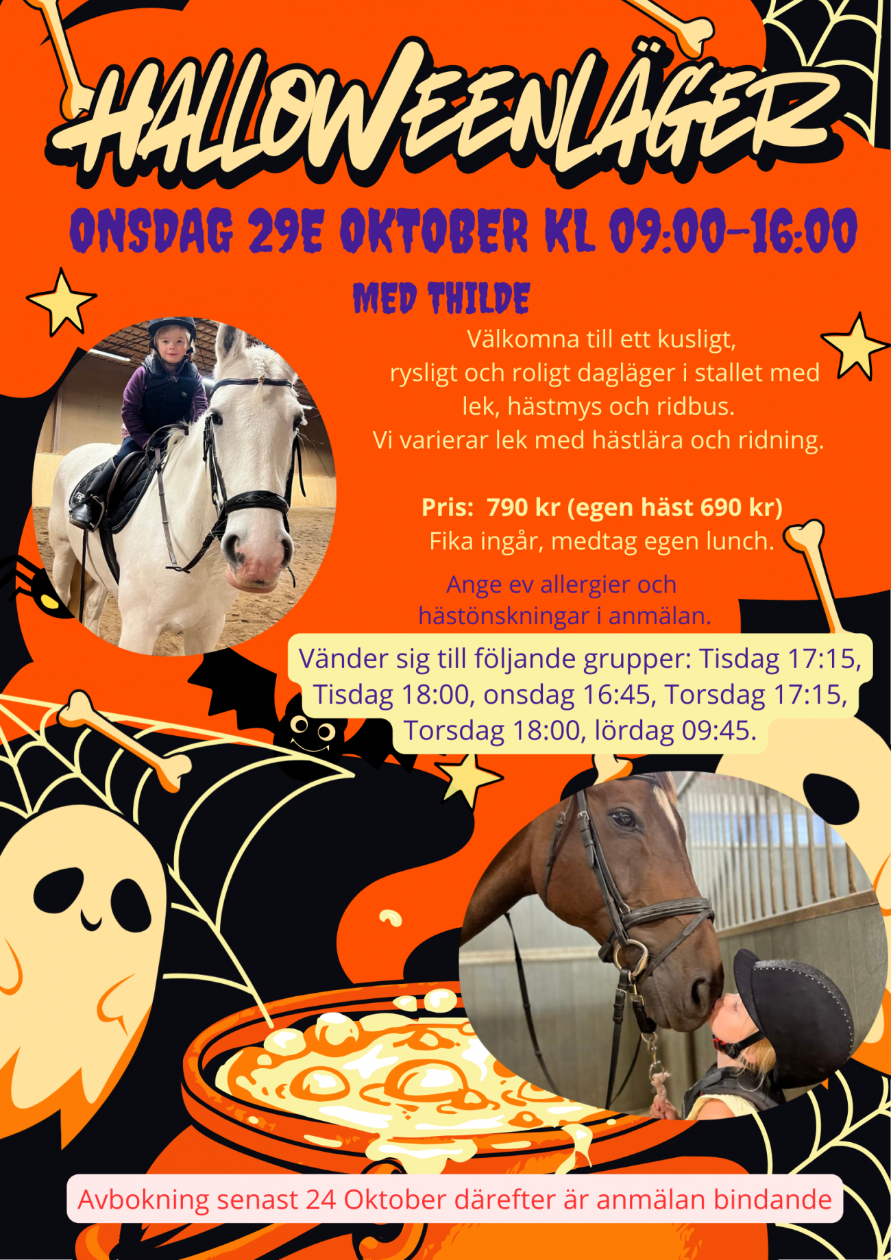 HALLOWEENLÄGER HÖSTLOV