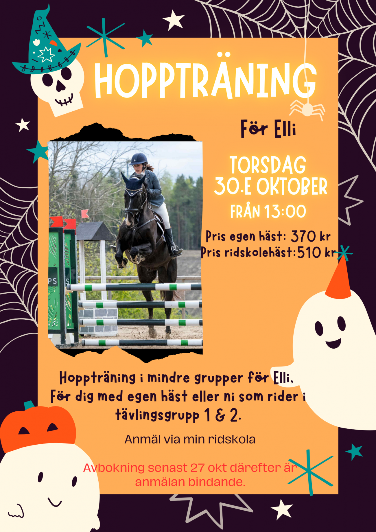 HOPPTRÄNING HÖSTLOV