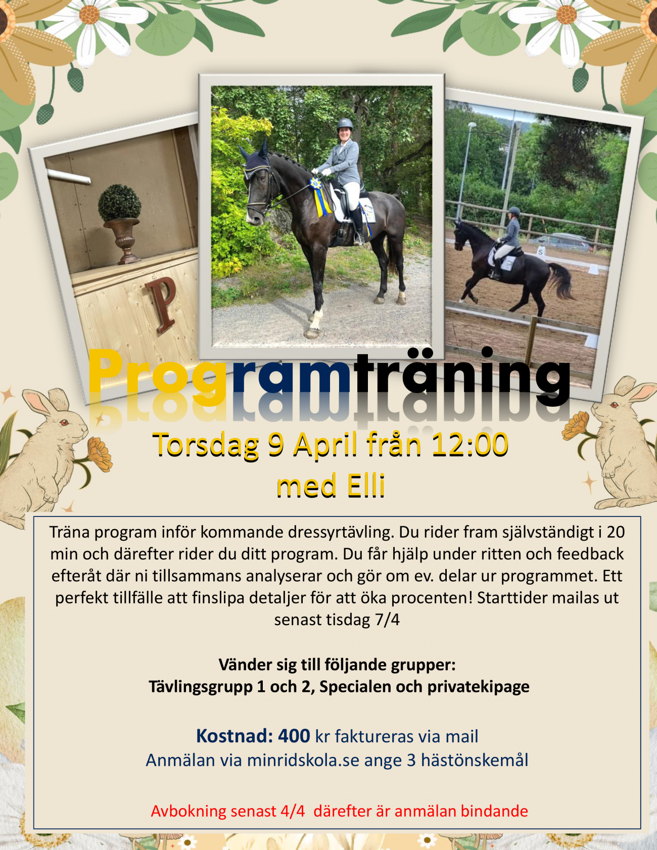 PÅSKLOVSAKTIVITETER 26-4