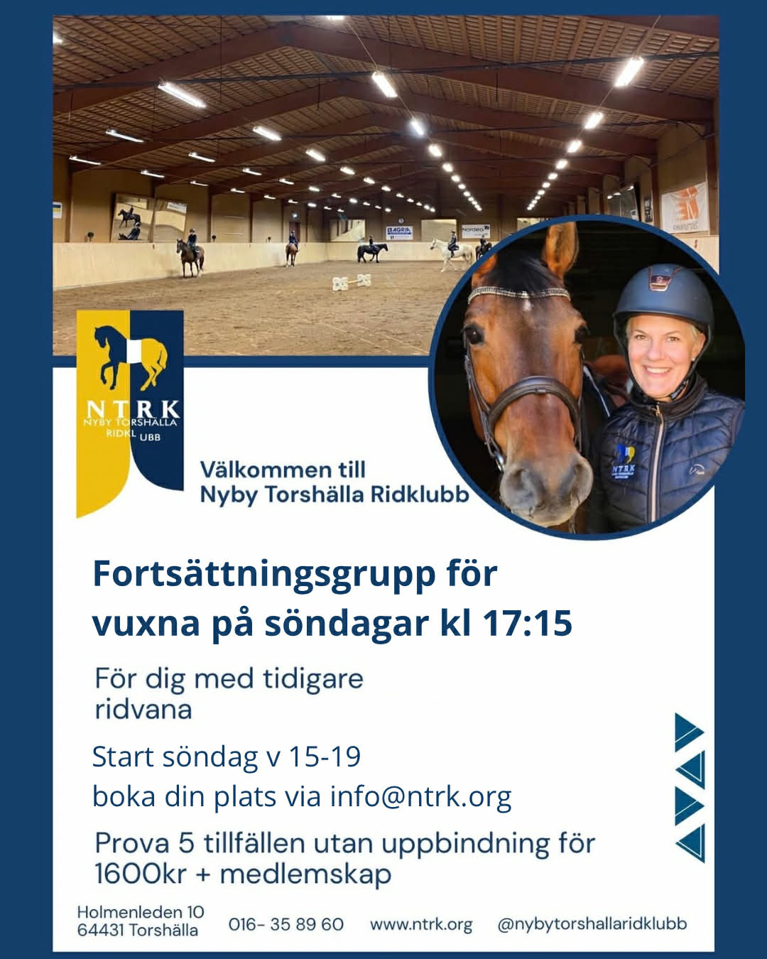 Forts&auml;ttningskurs vuxna