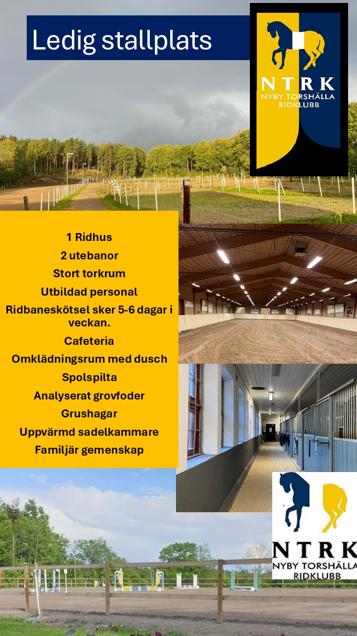 Ledig stallplats